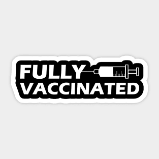 Fully Vaccinated Sticker